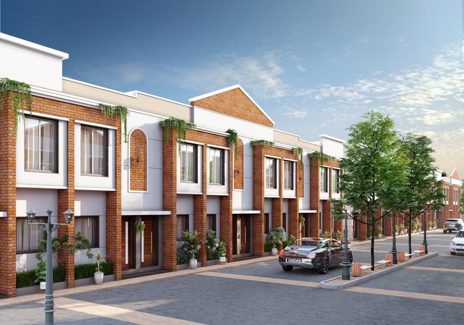 The Green City · Homes for families · Morad, Anand–Sojitra Road
